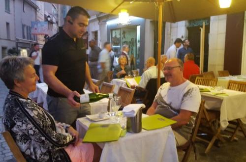 service du vin l'endroit